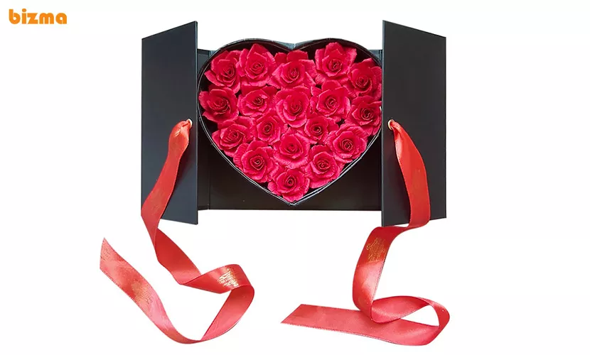 باکس گل هدیه ولنتاین