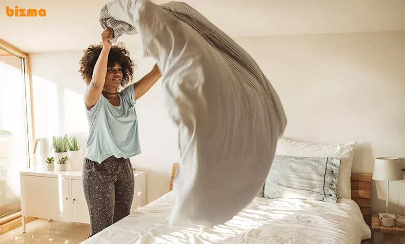 مرتب کردن اتاق خواب