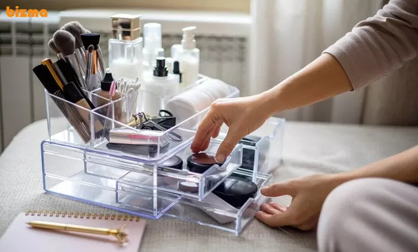 نظافت لوازم آرایشی