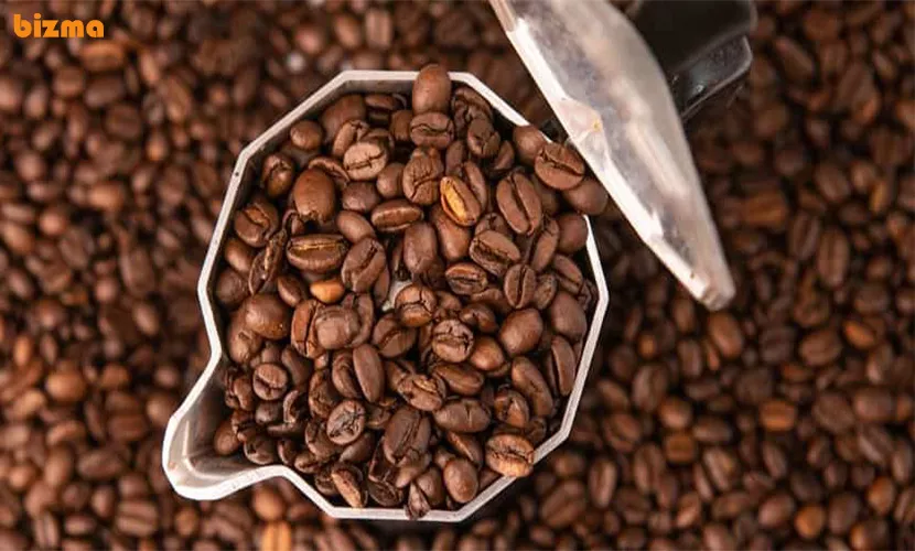 انواع مختلف دانه قهوه عربیکا