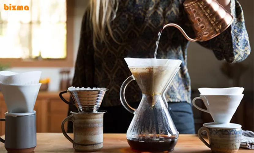 طرز تهیه قهوه با کمکس