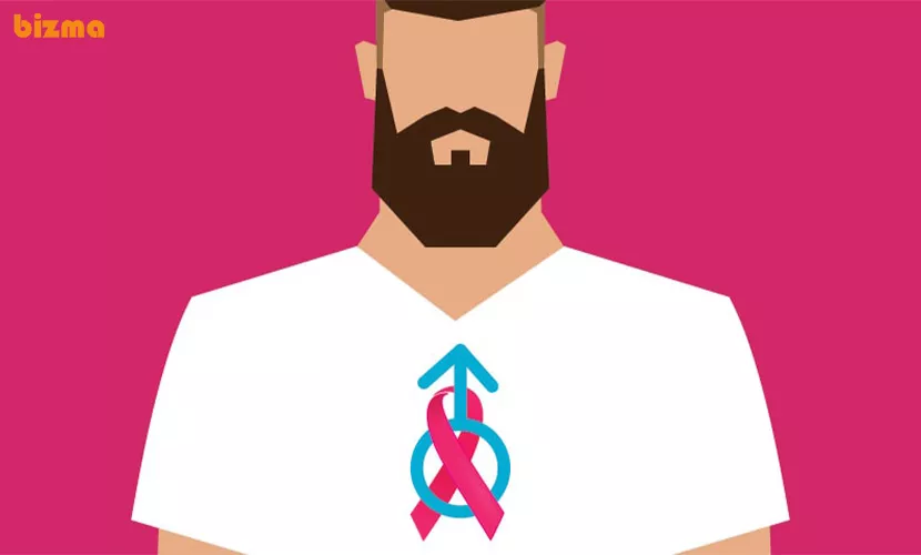 علائم ظاهری سرطان سینه در مردان