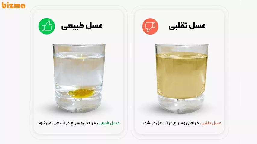 از کجا عسل خوب و طبیعی رو تشخیص بدیم؟ 3 تشخیص عسل طبیعی و تقلبی