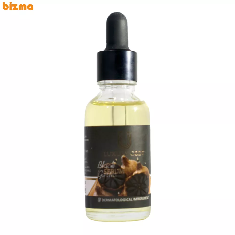 سرم سیر سیاه لاکچری کوین حجم 30 میلی لیتر