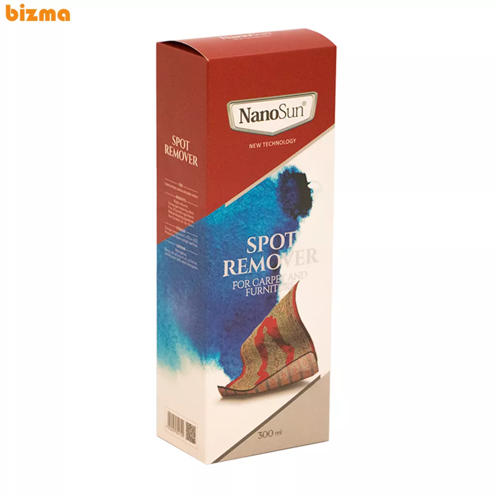 اسپری لکه بر فرش و مبلمان نانوسان حجم 300 میلی لیتر 1 اسپری لکه بر فرش و مبلمان نانوسان