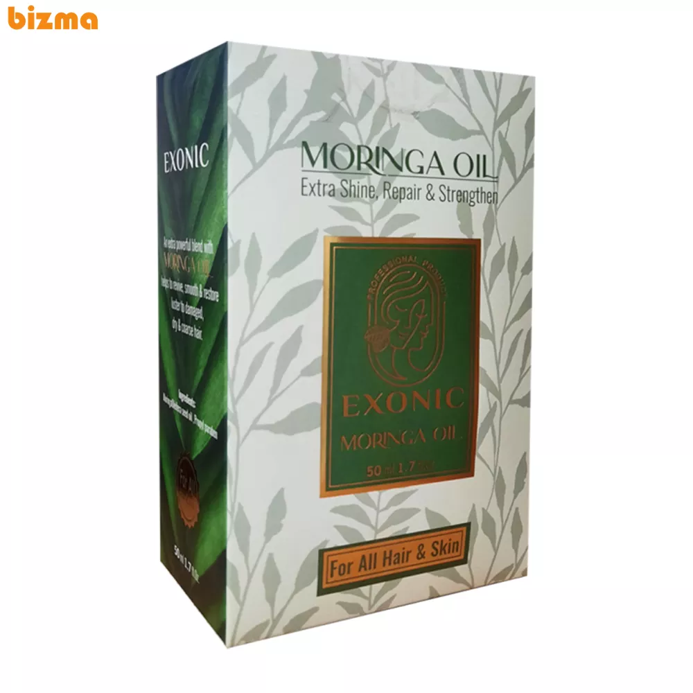روغن مورینگا اکسونیک حجم 50 میلی لیتر 3 وغن مورینگا اکسونیک EXONIC دکتر بیز