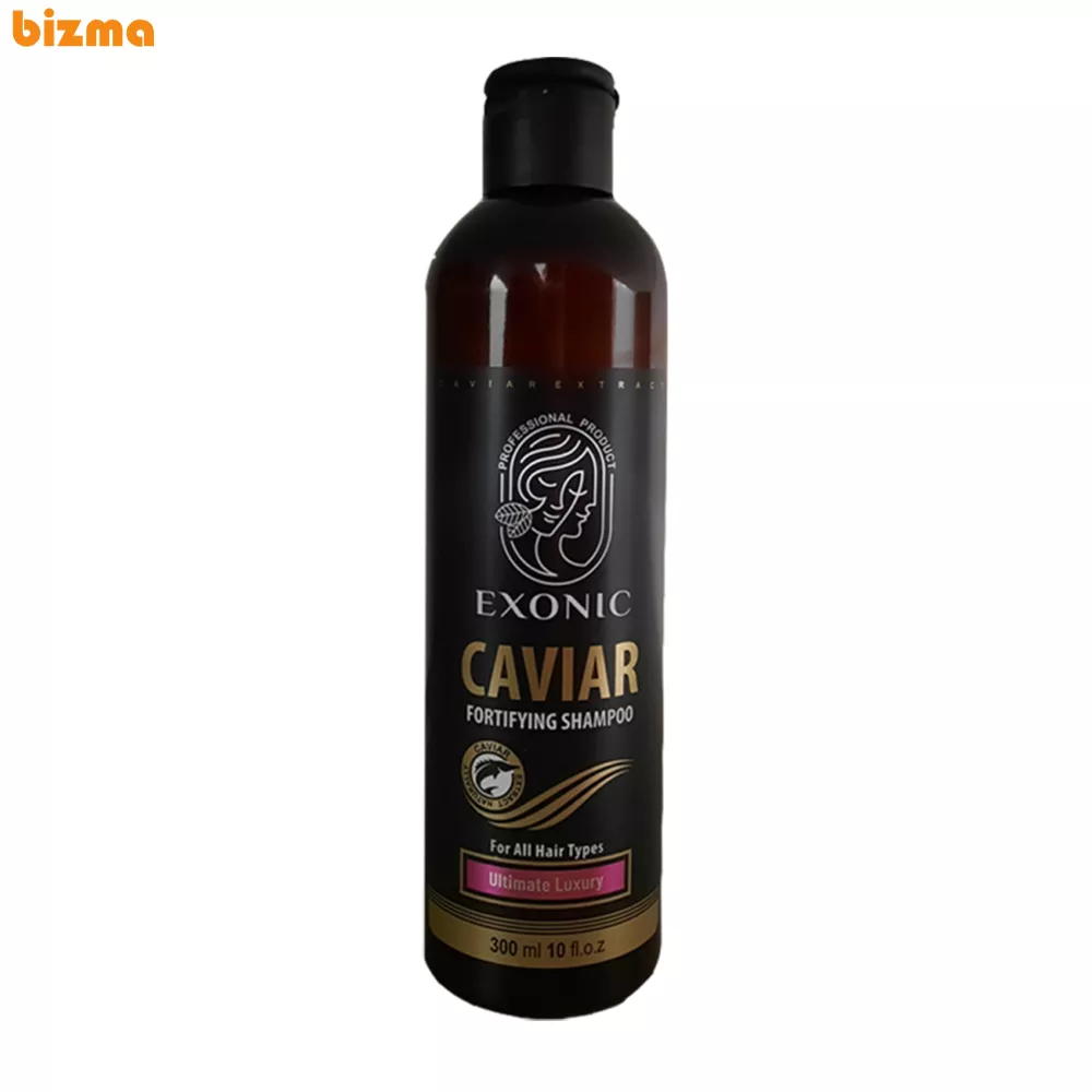 شامپو تقویت کننده عصاره خاویار اکسونیک حجم 300 میلی لیتر 1 شامپو تقویت کننده عصاره خاویار اکسونیک EXONIC حجم 300 میلی لیتر