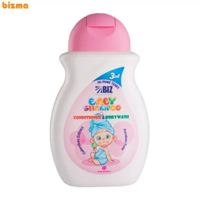 شامپو سر و بدن بچه بیز حجم 250 میلی لیتر