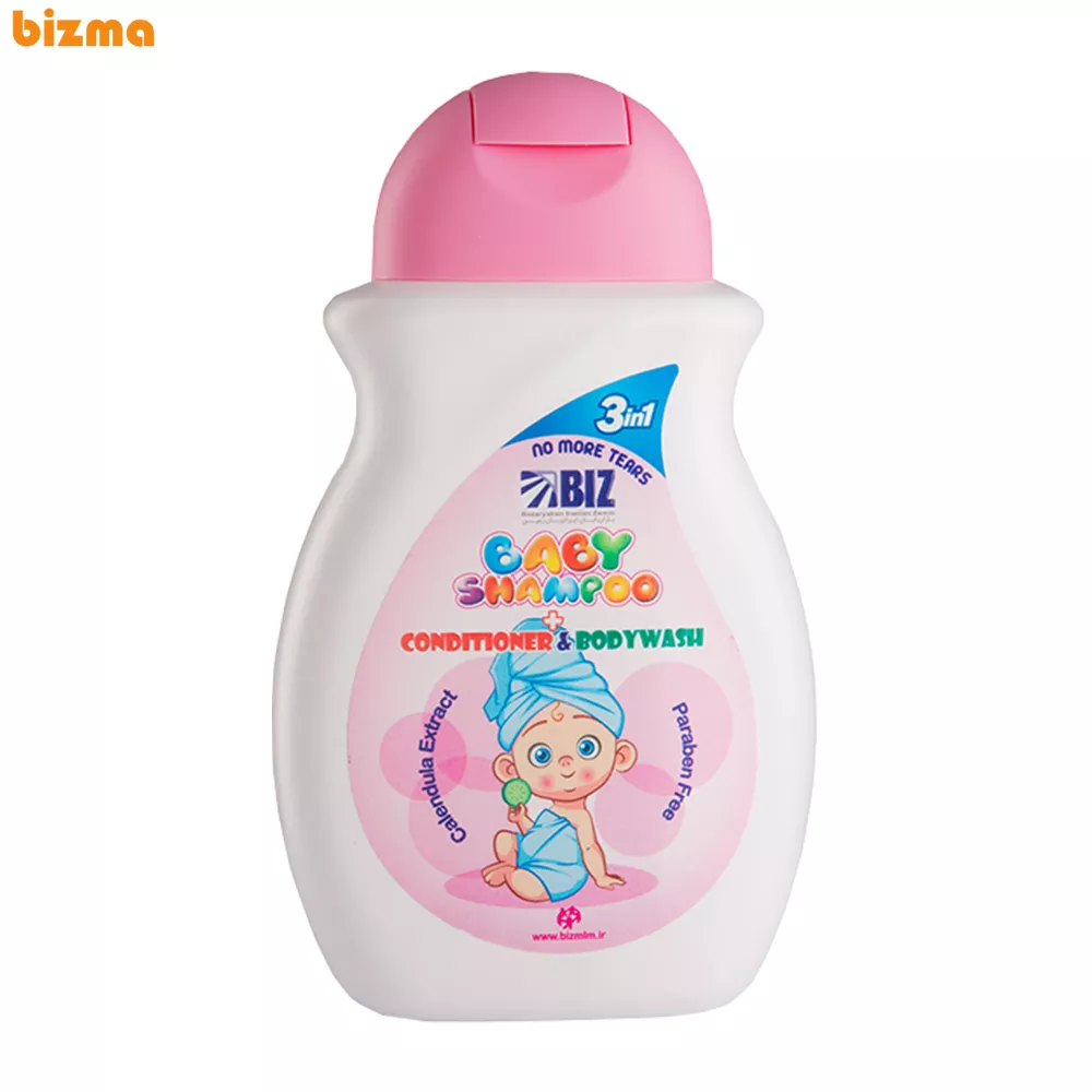 شامپو سر و بدن بچه بیز حجم 250 میلی لیتر 1 شامپو سر و بدن بچه بیز حجم 250 میلی لیتر