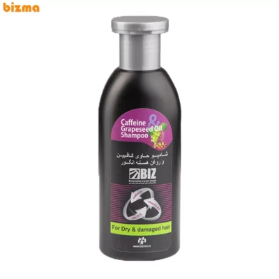 شامپو کافئین و روغن هسته انگور بیز وزن ۳۰۰ گرم