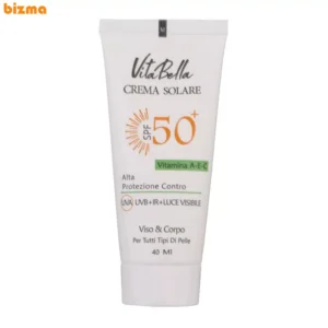 کرم ضد آفتاب بی‌رنگ ویتابلا SPF50 حجم 40 میلی لیتر