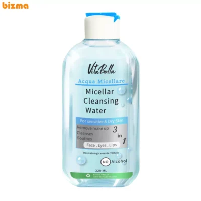 میسلار واتر پوست خشک و حساس ویتابلا حجم 220 میلی لیتر