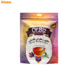 دمنوش چای سیاه زعفرانی قاشقی دکتر بیز