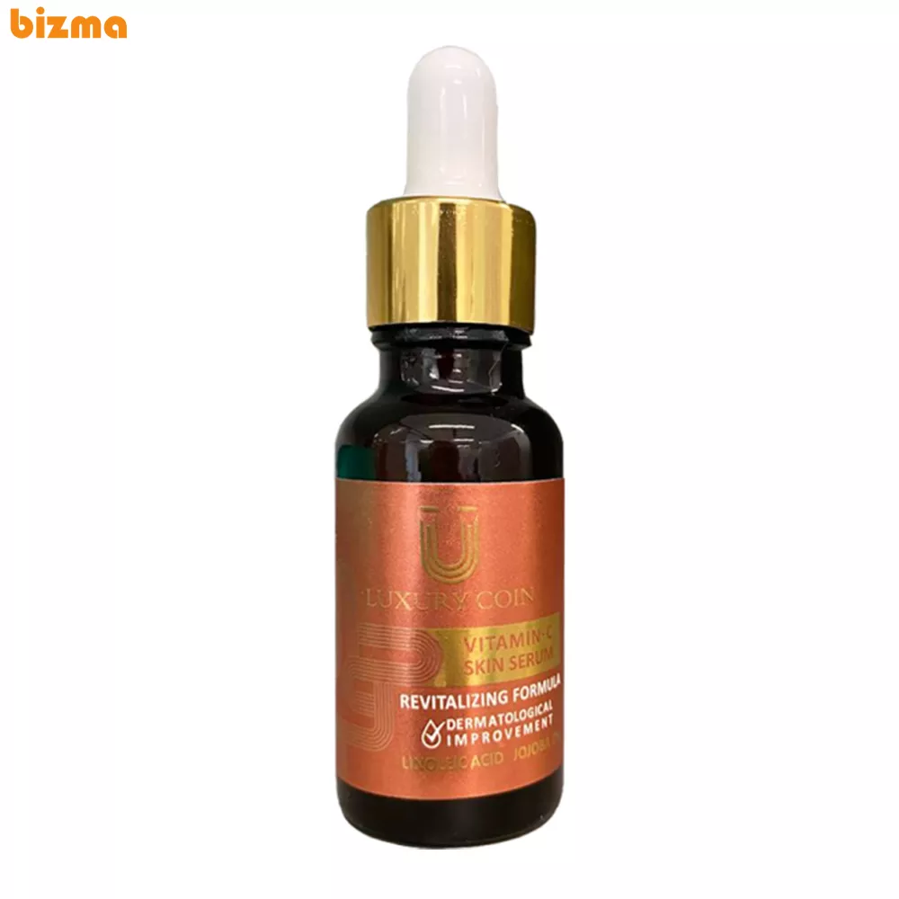 سرم ویتامین C لاکچری کوین حجم 20 میلی لیتر 1 سرم ویتامین C لاکچری کوین حجم 20 میلی لیتر