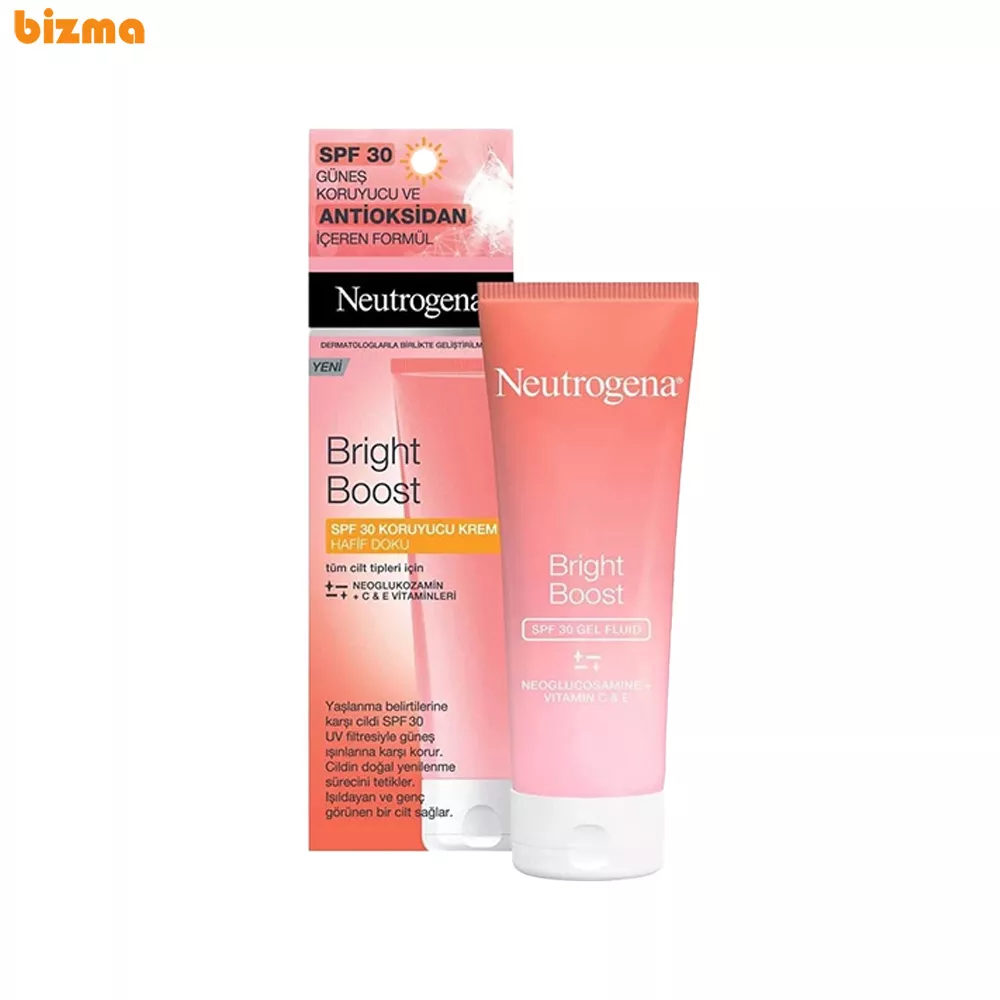 ژل ضد آفتاب نوتروژینا مدل Bright Boost حجم 50 میلی لیتر
