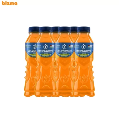 نوشیدنی ورزشی پرتقال داینامین بسته ۶ عددی