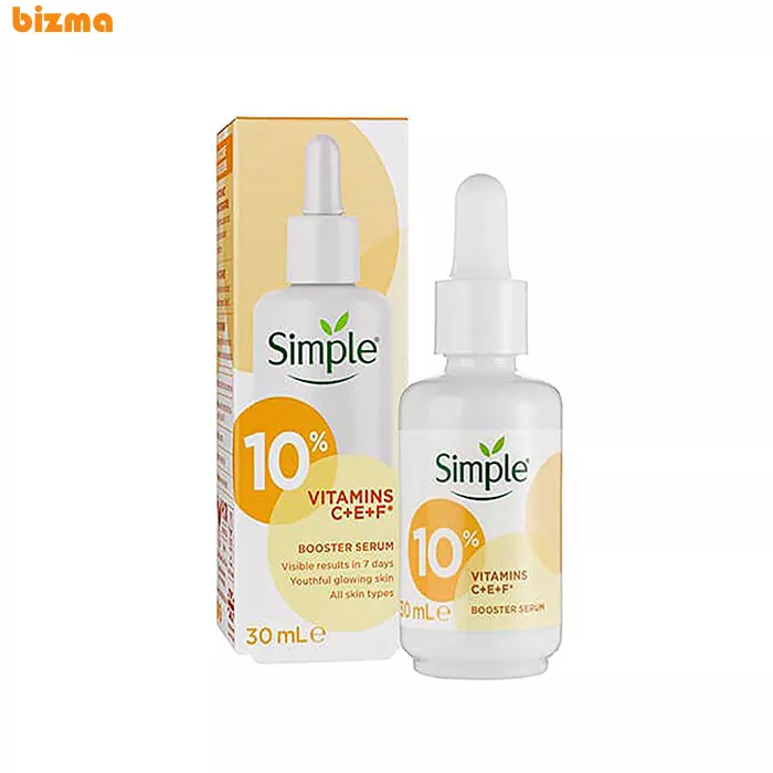 طریقه مصرف سرم تقویت کننده ویتامین C و E و F سیمپل حجم 30 میلی لیتر