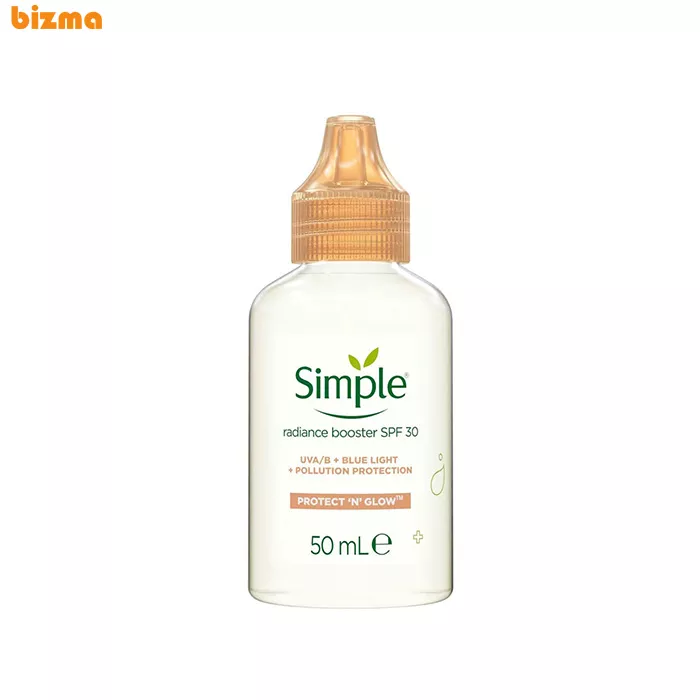 قیمت سرم روشن کننده و ضد آفتاب spf 30 سیمپل حجم 50 میلی لیتر