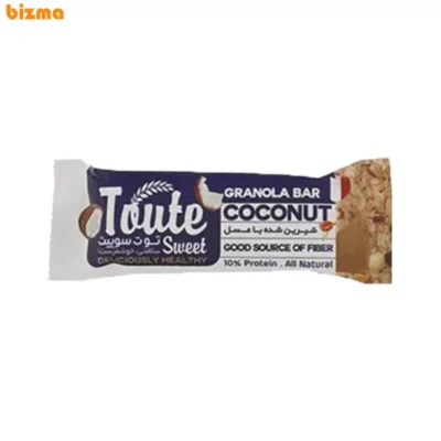 گرانولا بار با جو پرک با نارگیل توت سوییت