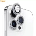 محافظ لنز دوربین نگین دار گوشی موبایل اپل iPhone 16 Pro/16 Pro Max