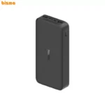 پاوربانک شیائومی مشکی مدل Redmi global ظرفیت ۲۰۰۰۰ میلی آمپرساعت