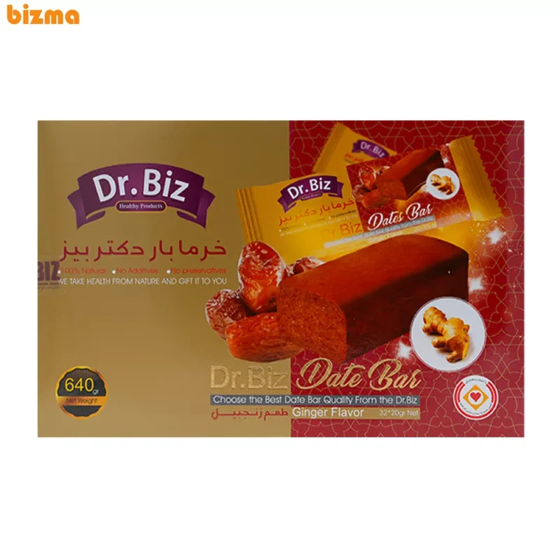 خرمابار زنجبیلی دکتر بیز - 32 عددی