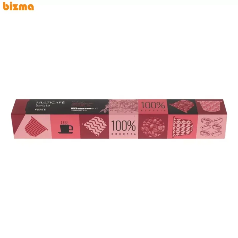 کپسول قهوه اسپرسو فورته Forte مولتی کافه - 10 عددی