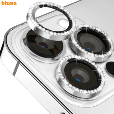 محافظ لنز دوربین نگین دار گوشی موبایل اپل iPhone 14 Pro/14 Promax