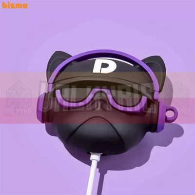 کاور فانتزی طرح بولداگ کیس اپل ایرپاد AirPods 1 2