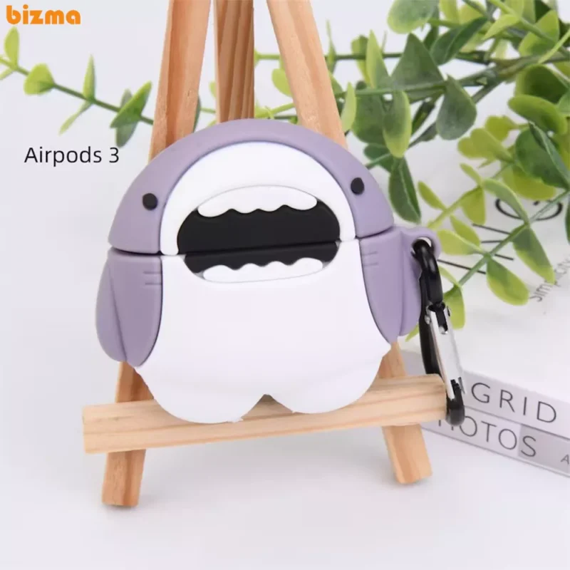 کاور فانتزی طرح کوسه کیس اپل ایرپاد پرو AirPods Pro