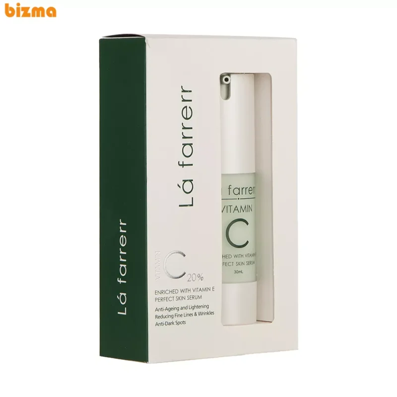 سرم ضد چروک و روشن کننده لافارر مدل Vitamin C حجم 30 میلی لیتر