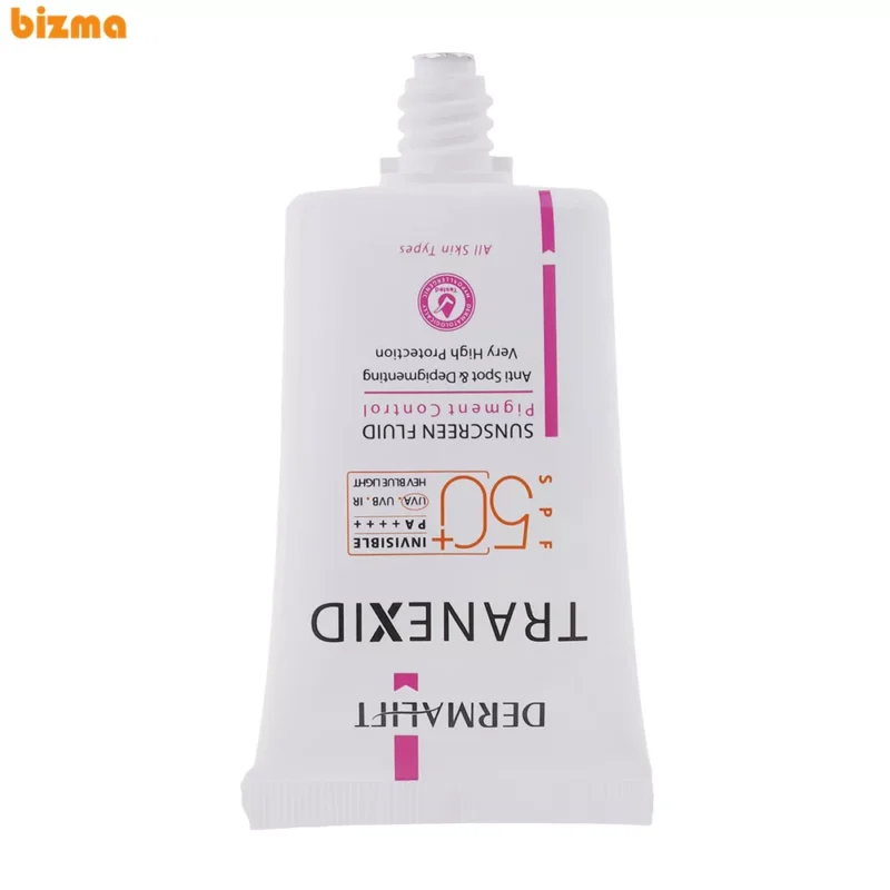 فلوئید ضد آفتاب SPF50 درمالیفت مدل Tranexid حجم 40 میلی لیتر