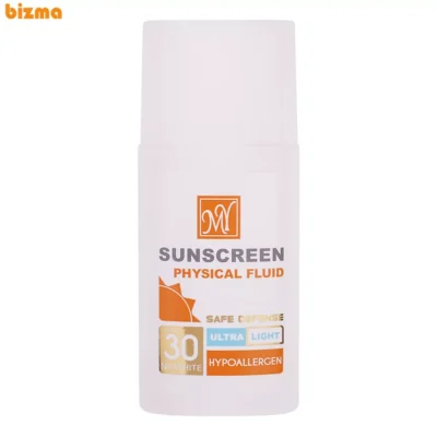 فلوئید ضدآفتاب بی‌رنگ مای +SPF30 مدل Hypoallergen مناسب انوع پوست، حجم 50 میلی‌لیتر