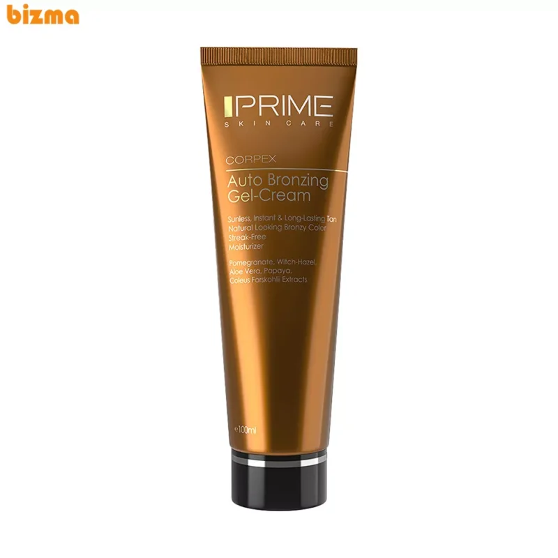 ژل برنز کننده پریم مدل Corpex Auto Bronzing حجم 100 میلی لیتر