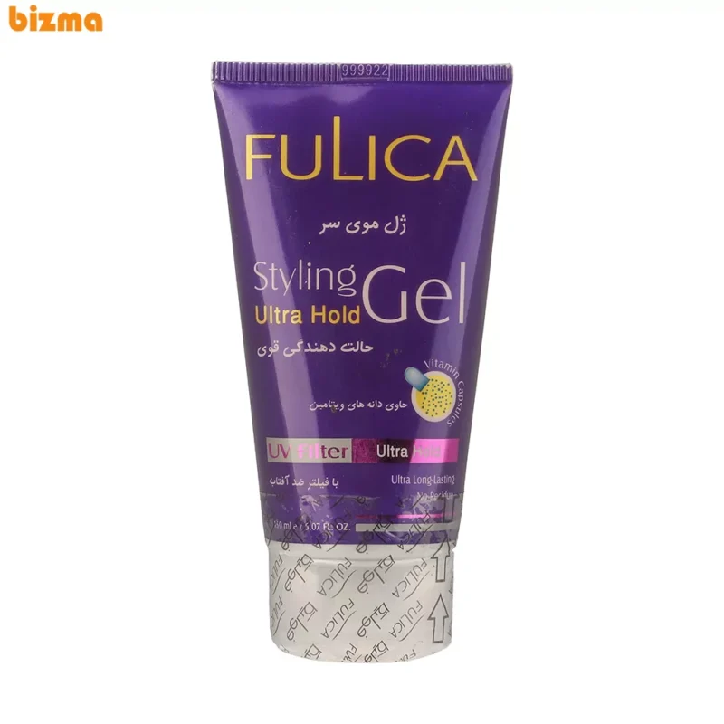ژل مو حالت دهنده قوی فولیکا مدل Ultra Hold حجم 150 میلی لیتر
