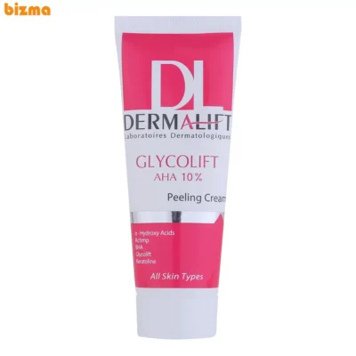کرم لایه بردار صورت درمالیفت مدل Glycolift مناسب انواع پوست حجم 40 میلی لیتر