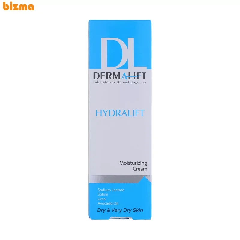 کرم مرطوب کننده صورت درمالیفت مدل HydraLift مناسب پوست‌های خشک حجم 50 میلی لیتر