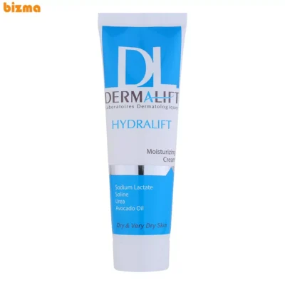 کرم مرطوب کننده صورت درمالیفت مدل HydraLift مناسب پوست‌های خشک حجم 50 میلی لیتر