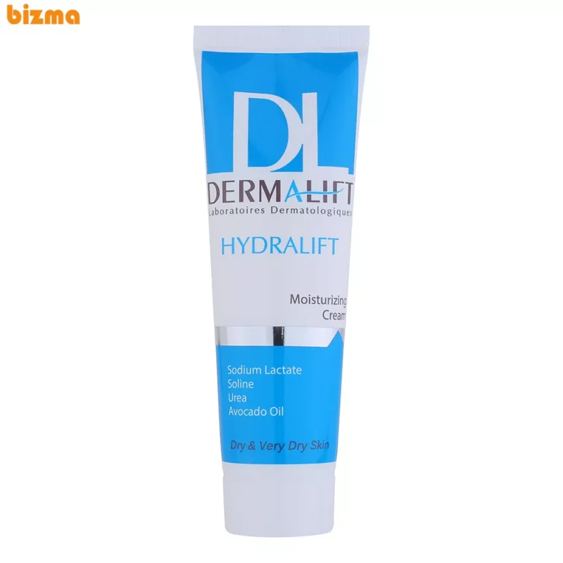 کرم مرطوب کننده صورت درمالیفت مدل HydraLift مناسب پوست‌های خشک حجم 50 میلی لیتر
