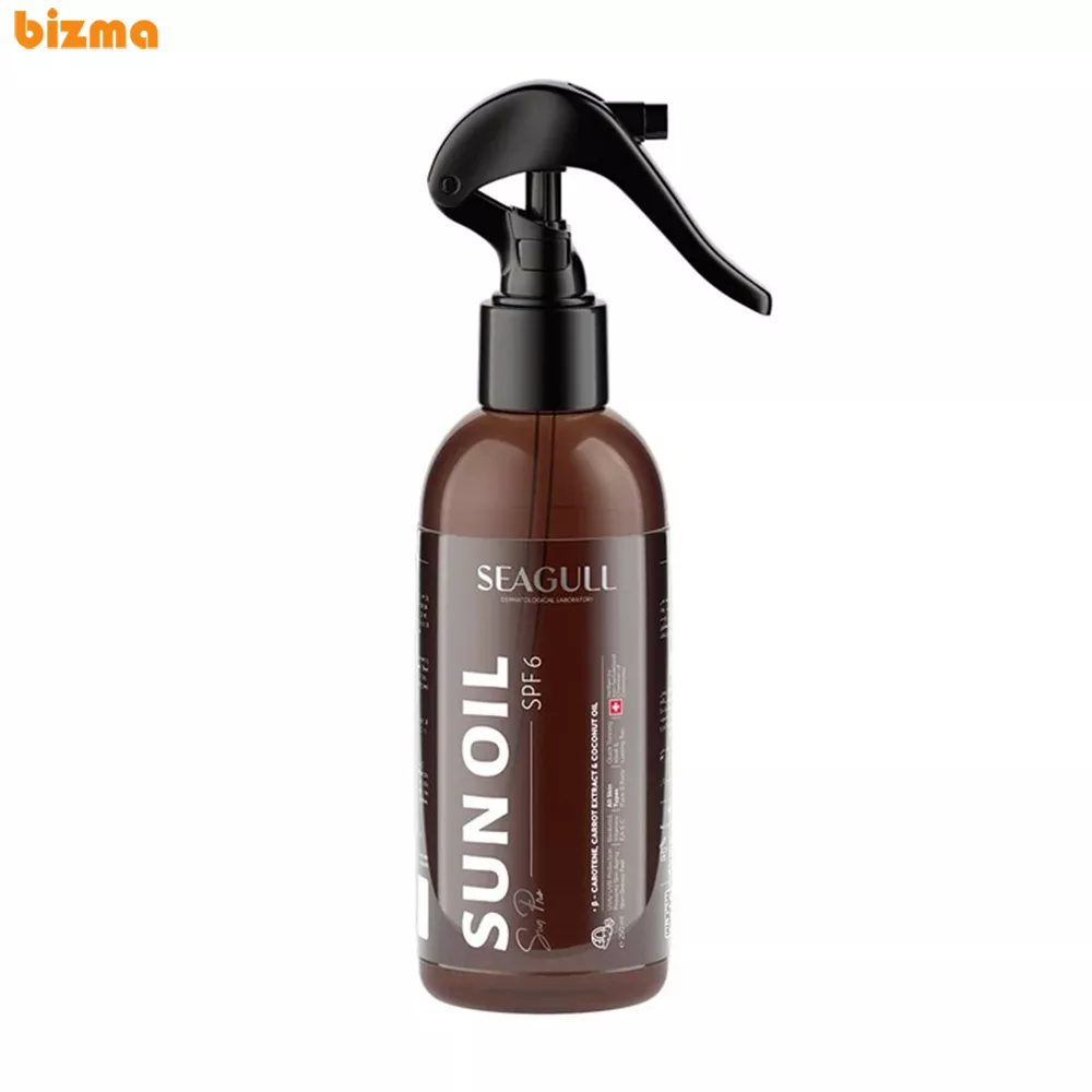 اسپری روغن آفتاب سی گل مدل SPF6 حجم 250 میلی لیتر 2 اسپری روغن آفتاب سی گل مدل SPF6 حجم 250 میلی لیتر
