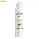 اسپری ضد تعریق زنانه داو Invisble Dry مدل Clean Touch حجم 150 میلی لیتر