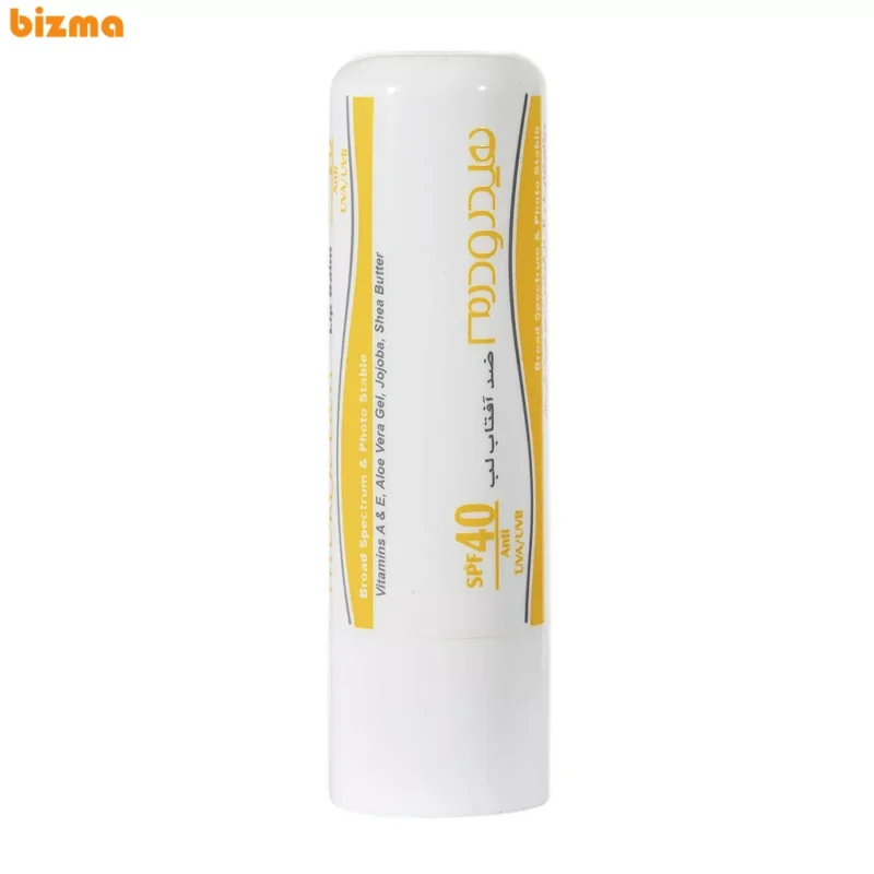 بالم لب ضد آفتاب SPF40 هیدرودرم وزن 4.5 گرم