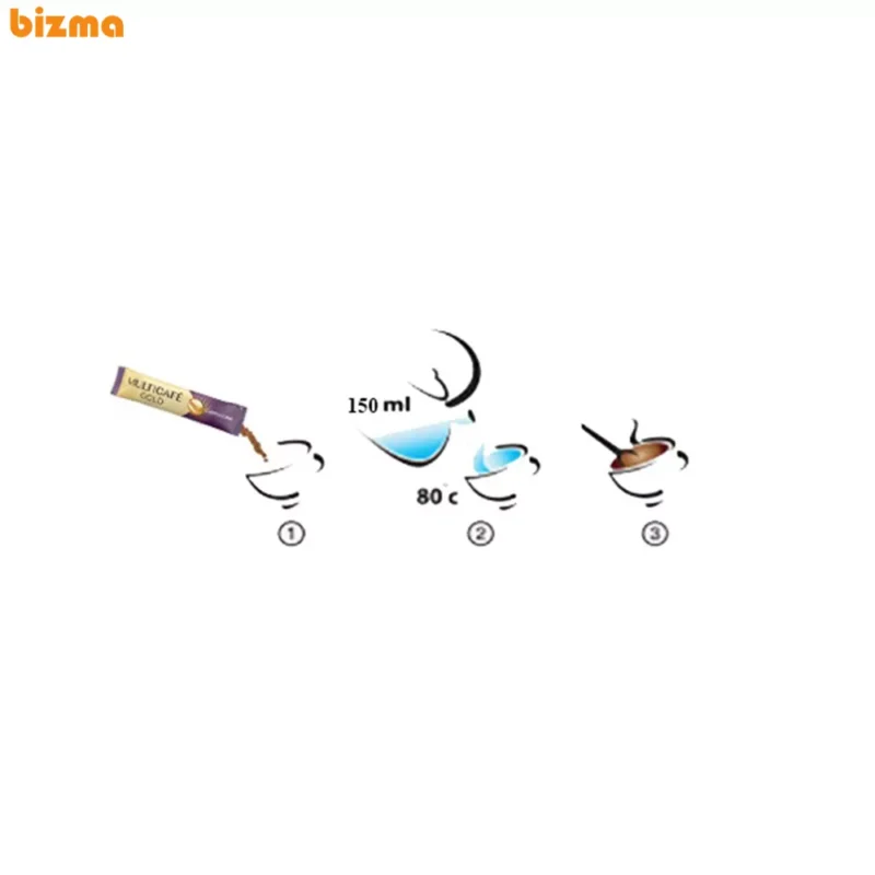 ساشه کاپوچینو گلد مولتی کافه - 22 گرم