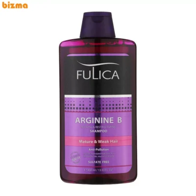 شامپو تقویت‌کننده فولیکا مدل Arginine B مناسب موهای آسیب دیده وزن 400 گرم