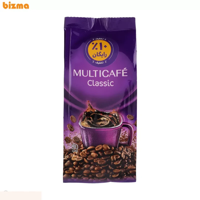 قهوه فوری کلاسیک پاکتی مولتی کافه – 100 گرم