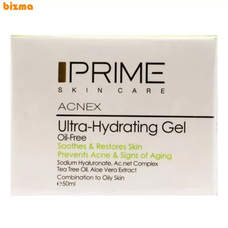 ژل آبرسان قوی پرایم مدل Ultra Hydrating حجم 50 میلی‌لیتر