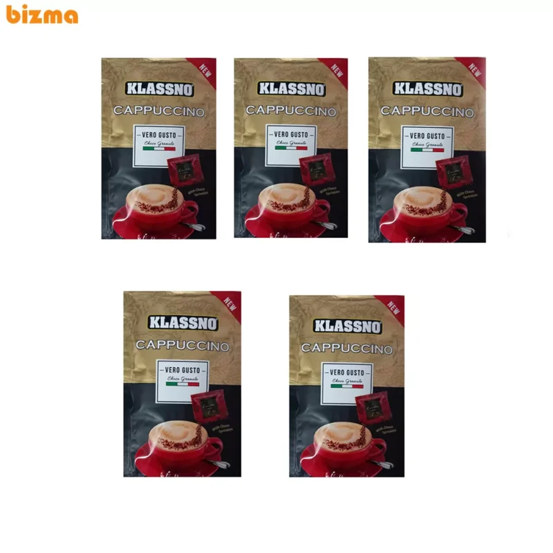ساشه کاپوچینو با پودر شکلات وروگوستو کلاسنو - 7 عددی