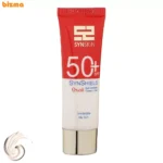 ژل کرم ضد آفتاب بی‌رنگ ساین اسکین با SPF50 مناسب پوست چرب حجم 50 میلی‌ لیتر