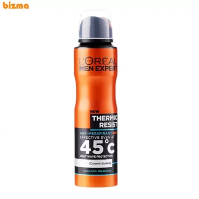اسپری ضد تعریق مردانه لورآل مدل Men Expert Thermic Resist حجم 250 میلی لیتر