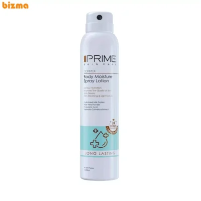 اسپری لوسیون بدن پرایم سری آبرسان مدل long lasting حجم 200 میلی لیتر